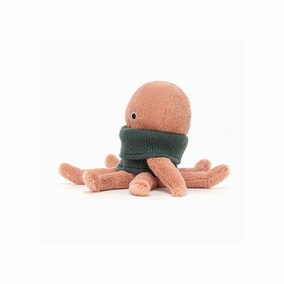 Jellycat Cozy Crew Octopus USA | 34609NJPT